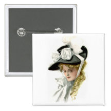 Die schwarze Mütze Anstecknadelbutton