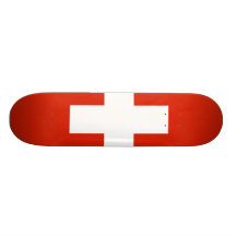 Die Schweiz, die Schweiz Individuelle Skatedecks