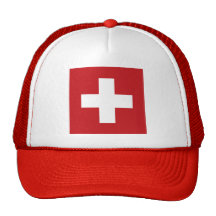 Die Schweiz-Flagge Truckerkappe