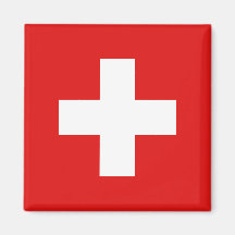 Die Schweiz-Flaggen-Magnet Kühlschrankmagnet