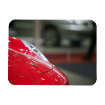 DIE SCHWEIZ, GENF: 75. Jährliches Genf-Auto 2 Recchteckiger Magnet