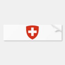 Die Schweiz-Wappen Auto Sticker