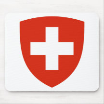 Die Schweiz-Wappen Mauspads