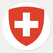 Die Schweiz-Wappen Stickers