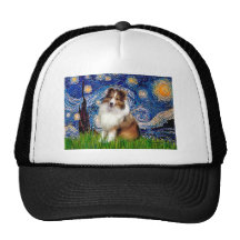 Die Shetlandinseln-Schäferhund 4 - sternenklare Na Baseball Cap