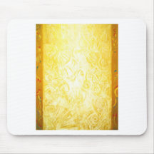 Die Spalte des Lichtes (abstrakter Symbolismus) Mousepad
