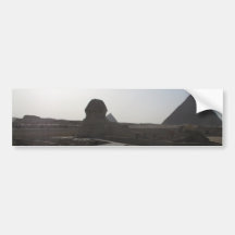 Die Sphinx, die Pyramiden von Giseh Autosticker