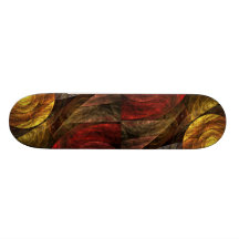 Die Spirale Leben-abstrakten KunstSkateboard Personalisierte Skateboards