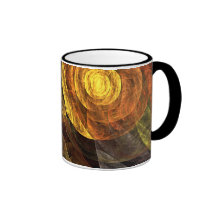 Die Spirale Leben-der abstrakten Kaffeetasse