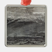 Die Spitze von Teneriffe, Sante Cruz Weihnachtsbaum Ornament