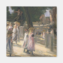 Die Straße zur Schule am Edamer Magnets