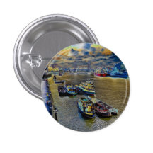 Die Themse-Kunst Anstecknadelbuttons