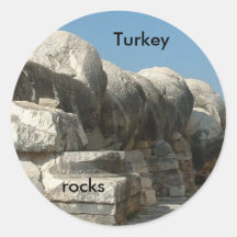 Die Türkei-Felsen Aufkleber