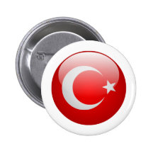 Die Türkei-Flagge Anstecknadelbuttons