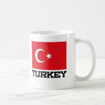Die Türkei-Flagge Kaffeetasse
