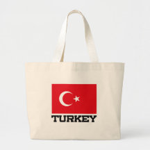 Die Türkei-Flagge Taschen