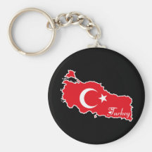 Die Türkei Keychain Schlüsselbänder