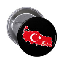 Die Türkei-Knopf Anstecknadelbutton