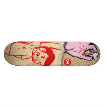 Die Türlösung Bedrucktes Skateboard