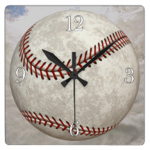 Die Uhr amerikanischer Baseball-Ball Sport-Liebhab