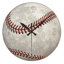 Die Uhr amerikanischer Baseball-Ball Sport-Liebhab