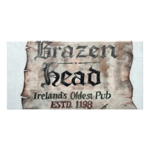 Die unverschämte HauptKneipe, Dublin, Irland Individuelle Foto Karten