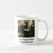 Die ursprünglichen Rechte-Extremisten Kaffee Tassen