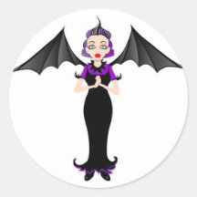Die Vampirs-feenhafte kundenspezifische Linie Sticker