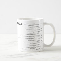 DIE VERSPRECHEN DES GOTTES, GLAUBE" ich bin in den Kaffeetassen