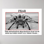Die wahre Bedeutung von Furcht (S) Plakate