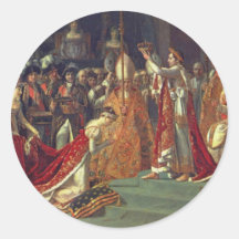Die Weihe des Kaisers Napoleon 1 Stickers