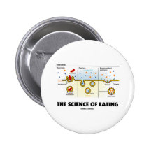 Die Wissenschaft des Essens (Endocytosis Biologie- Anstecknadelbuttons