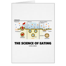 Die Wissenschaft des Essens (Endocytosis Biologie- Karte