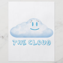 Die Wolke "vom Bären, die Wolke und Gott " Vollfarbige Flyer