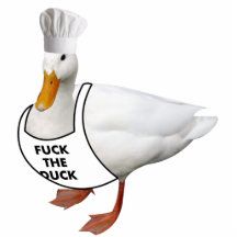 Die Wunsch-Fisch-Familie - Enten-Bill-Foto-Skulptu Foto Figur