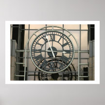 Die Zeit zur Hand Poster