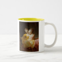 Die zwei Schwestern - Jean-Honoré Fragonard Tee Tassen
