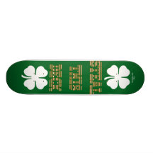 DIEB-SKATEBOARDS - BETRUNKENE TAGE PERSONALISIERTES SKATEDECK
