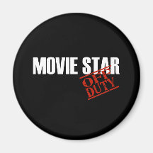 DIENSTFREIE FILMSTAR-DUNKELHEIT MAGNETS