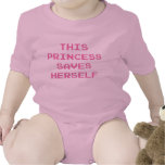 Diese Prinzessin Saves Herself Baby Strampler