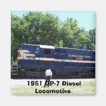 Diesellokomotive 1951 GP-7 Magnete