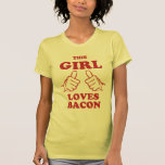 Dieser Mädchen-Liebe Speck T-shirt