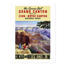 Dieser Sommer-Besuchs-Grand Canyon Postkarte