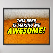 Dieses Bier-Plakat $18,95
