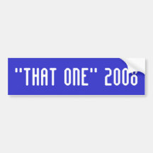 "DIESES EIN" 2008 AUTO STICKER
