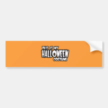 DIESES IST MEIN HALLOWEEN-KOSTÜM - .PNG AUTOSTICKER
