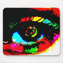 Digital-Graffiti-Auge Mauspads