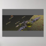 Digital-Kunst der Geschwader-Kraft-2,0 durch B. Cr Plakatdrucke