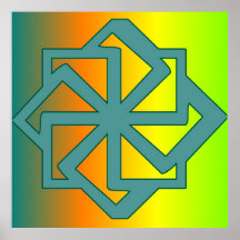 Digital Ornament Posterdrucke