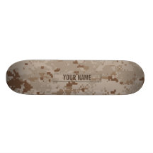 Digital-Wüsten-Tarnung (kundengerecht) Individuelle Skateboards